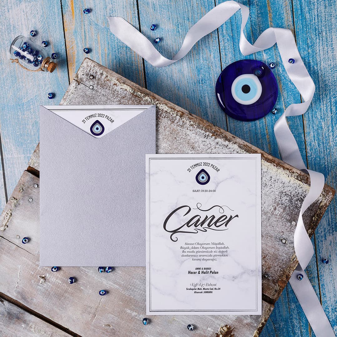 Uzay macerasi modern sünnet davetiyesi