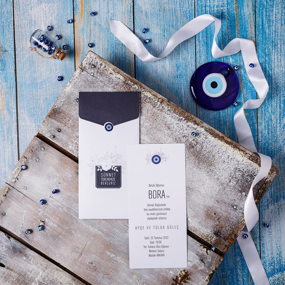 Bordo kadife altın ışık sünnet davetiyesi