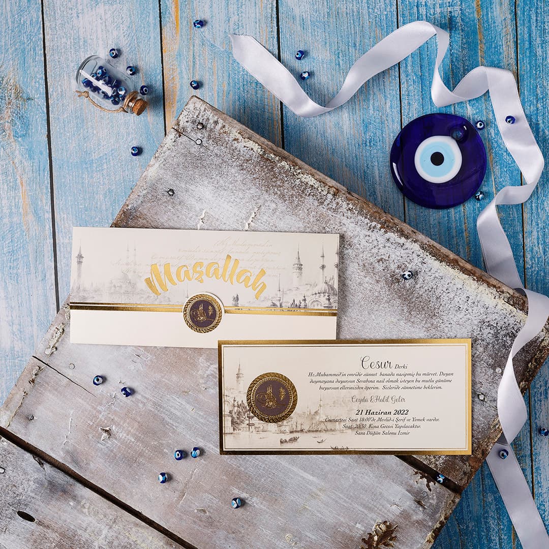 Papyonlu beyefendi model sünnet davetiyesi