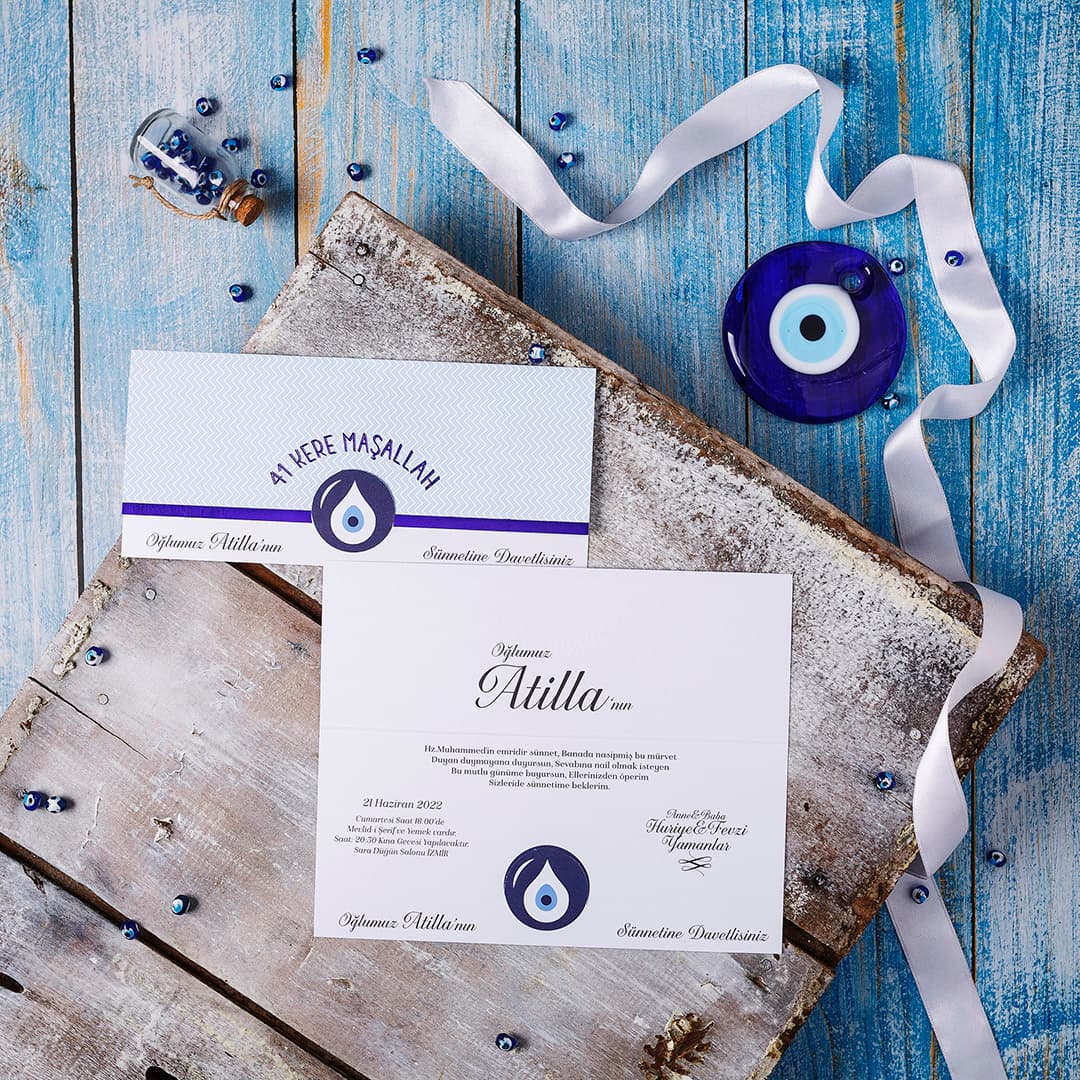 30411 Nolu Sünnet Davetiyesi